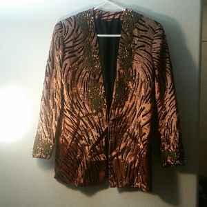 Chocolate colored jacket